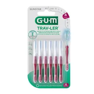 Gum Trav-ler Brossettes Interdentaires 1.4mm x6