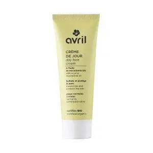 Avril Crème de Jour à L'huile de Macadamia bio Peaux Normales à Mixtes 50ml