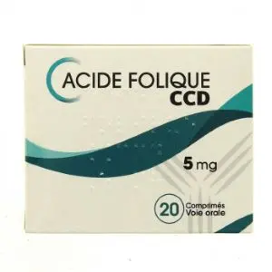 Ccd Acide Folique 5mg 90 Comprimés 