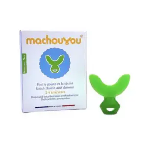 Machouyou Dispositif de prévention orthodontique Vert