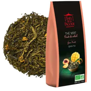 Thés de la Pagode Thé Vert Fruits du Soleil 100g