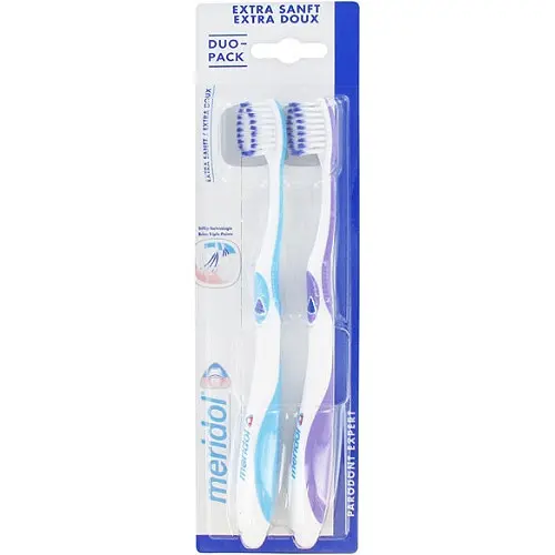 Meridol Parodont Expert Duo Pack Brosses à Dents Extra Doux