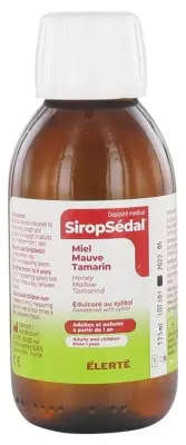 SiropSédal Toux Sèche Toux Grasse 125 ml
