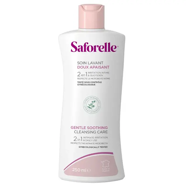 Saforelle Soin Lavant Doux Apaisant 250 mL