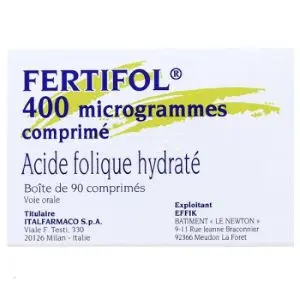 Effik Fertifol 400mg x90 Comprimés
