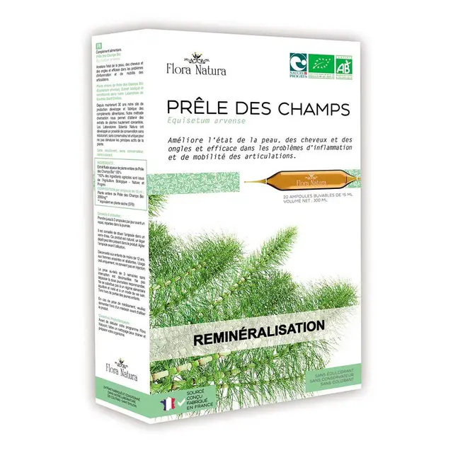 Flora Natura® Prêle des Champs BIO 20 Ampoules