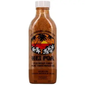 Hei Poa Pur Monoï Tahiti Nacres Or 100ml