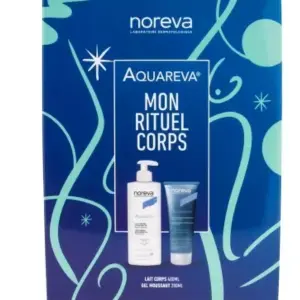 Noreva Coffret Aquareva Lait Corporel Hydratant 24h et Gel Moussant Hydratant