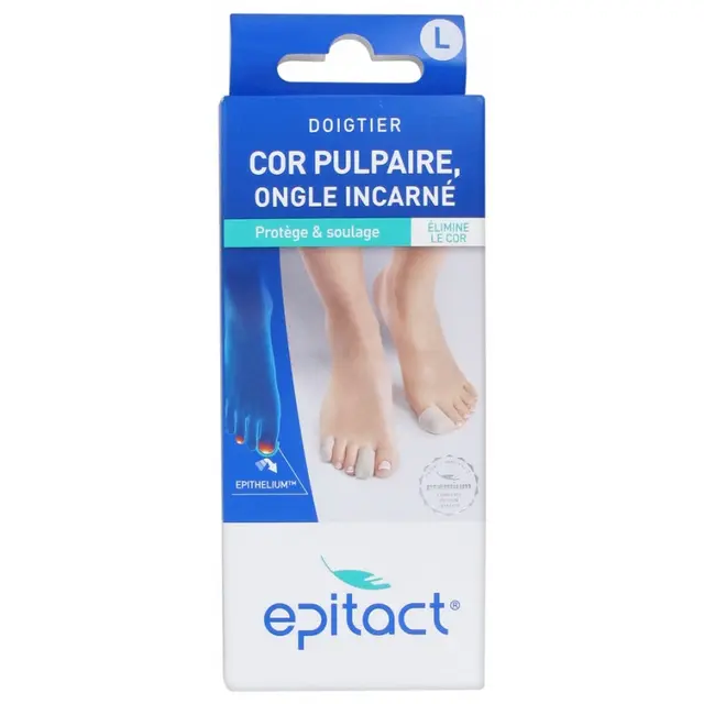 Epitact doigtier cor pulpaire et ongle incarné taille L