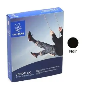 Thuasne Venoflex City Coton Collant de Contention Homme Classe 2