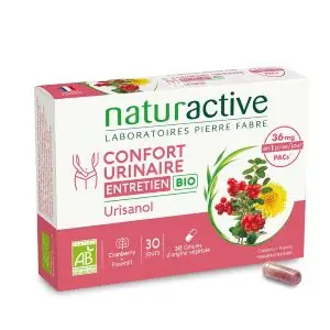 Naturactive Urisanol Confort Urinaire Entretien Bio 30 Gélules