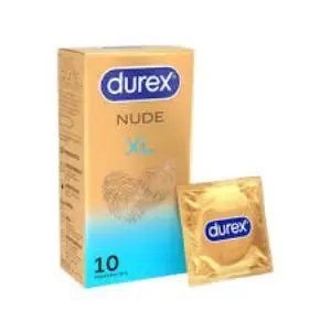 Durex Nude Extra Large Préservatifs XL Boite de 10