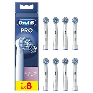 Procter & Gamble Oral-B Sensitive Clean Brossettes pour Brosse à Dents Electrique x8