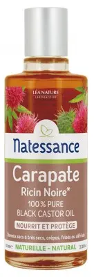 Natessance Huile Carapate Ricin Noire 100 ml