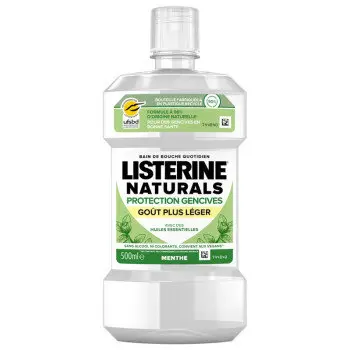 Listerine Naturals Bain de Bouche Protection Gencives 500 ml