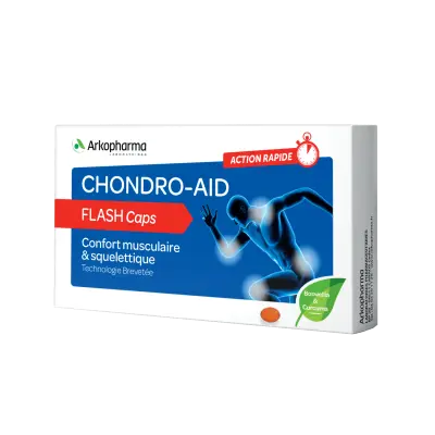 Chondro-Aid® Flash 10 Capsules - Pharmacie Agnès Praden à Alès