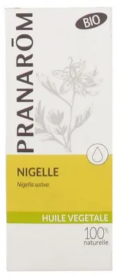 Pranarôm Huile Végétale Nigelle Bio 50 ml