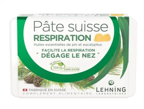 Lehning Pate suisse respiration 40 gommes