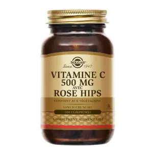 Solgar Vitamine C 500 mg 100 comprimés 