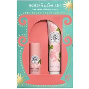 Roger & Gallet Coffret Fleur de Figuier Crème Mains 30 ml + Baume Lèvres 